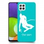 סקִי כיסוי מגן קשיח בעיצוב אישי עם השם שלך ל Samsung Galaxy A22 יחידה אחת סקרין מובייל