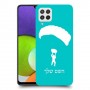 צניחה חופשית כיסוי מגן קשיח בעיצוב אישי עם השם שלך ל Samsung Galaxy A22 יחידה אחת סקרין מובייל