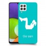 אימון ספורט - אישה כיסוי מגן קשיח בעיצוב אישי עם השם שלך ל Samsung Galaxy A22 יחידה אחת סקרין מובייל