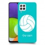 כדורעף - כדור כיסוי מגן קשיח בעיצוב אישי עם השם שלך ל Samsung Galaxy A22 יחידה אחת סקרין מובייל