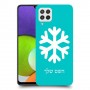 שלג כיסוי מגן קשיח בעיצוב אישי עם השם שלך ל Samsung Galaxy A22 יחידה אחת סקרין מובייל