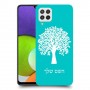 עץ כיסוי מגן קשיח בעיצוב אישי עם השם שלך ל Samsung Galaxy A22 יחידה אחת סקרין מובייל