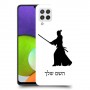 סמוראי כיסוי מגן קשיח בעיצוב אישי עם השם שלך ל Samsung Galaxy A22 יחידה אחת סקרין מובייל