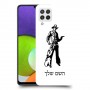 מערב פרוע - קאובוי כיסוי מגן קשיח בעיצוב אישי עם השם שלך ל Samsung Galaxy A22 יחידה אחת סקרין מובייל