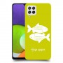 דגים כיסוי מגן קשיח בעיצוב אישי עם השם שלך ל Samsung Galaxy A22 יחידה אחת סקרין מובייל