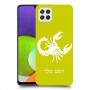עקרב כיסוי מגן קשיח בעיצוב אישי עם השם שלך ל Samsung Galaxy A22 יחידה אחת סקרין מובייל