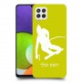 סקִי כיסוי מגן קשיח בעיצוב אישי עם השם שלך ל Samsung Galaxy A22 יחידה אחת סקרין מובייל