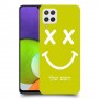 סמיילי כיסוי מגן קשיח בעיצוב אישי עם השם שלך ל Samsung Galaxy A22 יחידה אחת סקרין מובייל