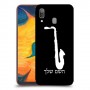 סקספון כיסוי מגן קשיח בעיצוב אישי עם השם שלך ל Samsung Galaxy A30 יחידה אחת סקרין מובייל