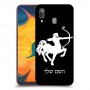 קשת כיסוי מגן קשיח בעיצוב אישי עם השם שלך ל Samsung Galaxy A30 יחידה אחת סקרין מובייל