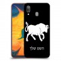 שור כיסוי מגן קשיח בעיצוב אישי עם השם שלך ל Samsung Galaxy A30 יחידה אחת סקרין מובייל