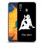 בתולה כיסוי מגן קשיח בעיצוב אישי עם השם שלך ל Samsung Galaxy A30 יחידה אחת סקרין מובייל