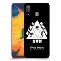 טריאתלון כיסוי מגן קשיח בעיצוב אישי עם השם שלך ל Samsung Galaxy A30 יחידה אחת סקרין מובייל