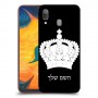 כתר מלכותי כיסוי מגן קשיח בעיצוב אישי עם השם שלך ל Samsung Galaxy A30 יחידה אחת סקרין מובייל