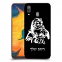 סנטה קלאוס כיסוי מגן קשיח בעיצוב אישי עם השם שלך ל Samsung Galaxy A30 יחידה אחת סקרין מובייל