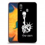 פסל החירות כיסוי מגן קשיח בעיצוב אישי עם השם שלך ל Samsung Galaxy A30 יחידה אחת סקרין מובייל