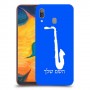 סקספון כיסוי מגן קשיח בעיצוב אישי עם השם שלך ל Samsung Galaxy A30 יחידה אחת סקרין מובייל