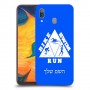 טריאתלון כיסוי מגן קשיח בעיצוב אישי עם השם שלך ל Samsung Galaxy A30 יחידה אחת סקרין מובייל