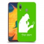 שרלוק הומס - בלש כיסוי מגן קשיח בעיצוב אישי עם השם שלך ל Samsung Galaxy A30 יחידה אחת סקרין מובייל