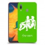 תאומים כיסוי מגן קשיח בעיצוב אישי עם השם שלך ל Samsung Galaxy A30 יחידה אחת סקרין מובייל