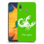 עקרב כיסוי מגן קשיח בעיצוב אישי עם השם שלך ל Samsung Galaxy A30 יחידה אחת סקרין מובייל
