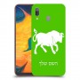 שור כיסוי מגן קשיח בעיצוב אישי עם השם שלך ל Samsung Galaxy A30 יחידה אחת סקרין מובייל