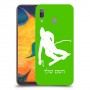 סקִי כיסוי מגן קשיח בעיצוב אישי עם השם שלך ל Samsung Galaxy A30 יחידה אחת סקרין מובייל