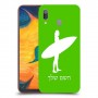גלישה כיסוי מגן קשיח בעיצוב אישי עם השם שלך ל Samsung Galaxy A30 יחידה אחת סקרין מובייל