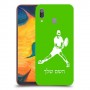 שחקן טניס כיסוי מגן קשיח בעיצוב אישי עם השם שלך ל Samsung Galaxy A30 יחידה אחת סקרין מובייל