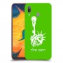 פסל החירות כיסוי מגן קשיח בעיצוב אישי עם השם שלך ל Samsung Galaxy A30 יחידה אחת סקרין מובייל