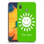 שמש כיסוי מגן קשיח בעיצוב אישי עם השם שלך ל Samsung Galaxy A30 יחידה אחת סקרין מובייל