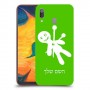 וודו כיסוי מגן קשיח בעיצוב אישי עם השם שלך ל Samsung Galaxy A30 יחידה אחת סקרין מובייל