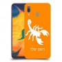 עקרב כיסוי מגן קשיח בעיצוב אישי עם השם שלך ל Samsung Galaxy A30 יחידה אחת סקרין מובייל