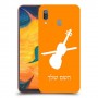 כינור כיסוי מגן קשיח בעיצוב אישי עם השם שלך ל Samsung Galaxy A30 יחידה אחת סקרין מובייל
