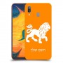 אריה כיסוי מגן קשיח בעיצוב אישי עם השם שלך ל Samsung Galaxy A30 יחידה אחת סקרין מובייל