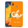 עקרב כיסוי מגן קשיח בעיצוב אישי עם השם שלך ל Samsung Galaxy A30 יחידה אחת סקרין מובייל