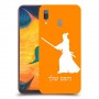 סמוראי כיסוי מגן קשיח בעיצוב אישי עם השם שלך ל Samsung Galaxy A30 יחידה אחת סקרין מובייל
