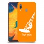 גלישת מפרש כיסוי מגן קשיח בעיצוב אישי עם השם שלך ל Samsung Galaxy A30 יחידה אחת סקרין מובייל