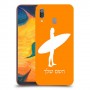 גלישה כיסוי מגן קשיח בעיצוב אישי עם השם שלך ל Samsung Galaxy A30 יחידה אחת סקרין מובייל