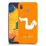 אימון ספורט - אישה כיסוי מגן קשיח בעיצוב אישי עם השם שלך ל Samsung Galaxy A30 יחידה אחת סקרין מובייל