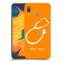 רופא סטטוסקופ כיסוי מגן קשיח בעיצוב אישי עם השם שלך ל Samsung Galaxy A30 יחידה אחת סקרין מובייל