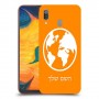 עולם כיסוי מגן קשיח בעיצוב אישי עם השם שלך ל Samsung Galaxy A30 יחידה אחת סקרין מובייל