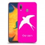 ציפור לבלוע כיסוי מגן קשיח בעיצוב אישי עם השם שלך ל Samsung Galaxy A30 יחידה אחת סקרין מובייל