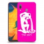 דלי כיסוי מגן קשיח בעיצוב אישי עם השם שלך ל Samsung Galaxy A30 יחידה אחת סקרין מובייל