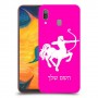 קשת כיסוי מגן קשיח בעיצוב אישי עם השם שלך ל Samsung Galaxy A30 יחידה אחת סקרין מובייל