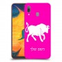 שור כיסוי מגן קשיח בעיצוב אישי עם השם שלך ל Samsung Galaxy A30 יחידה אחת סקרין מובייל