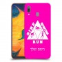 טריאתלון כיסוי מגן קשיח בעיצוב אישי עם השם שלך ל Samsung Galaxy A30 יחידה אחת סקרין מובייל