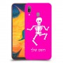 שלד כיסוי מגן קשיח בעיצוב אישי עם השם שלך ל Samsung Galaxy A30 יחידה אחת סקרין מובייל