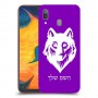 זאב כיסוי מגן קשיח בעיצוב אישי עם השם שלך ל Samsung Galaxy A30 יחידה אחת סקרין מובייל