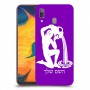 דלי כיסוי מגן קשיח בעיצוב אישי עם השם שלך ל Samsung Galaxy A30 יחידה אחת סקרין מובייל